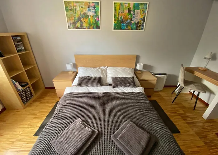 Mosiezna & Taras & Free Parking & Self Check In 24h